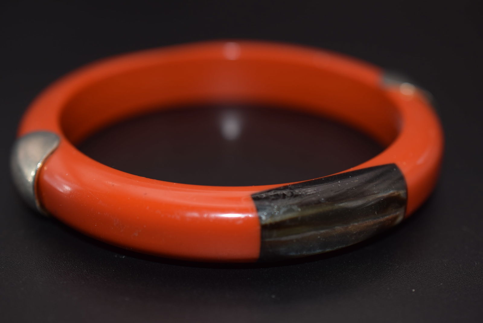 Vintage Plastics Bangle Bracelet Abalone Lot 788 (1 of 2)