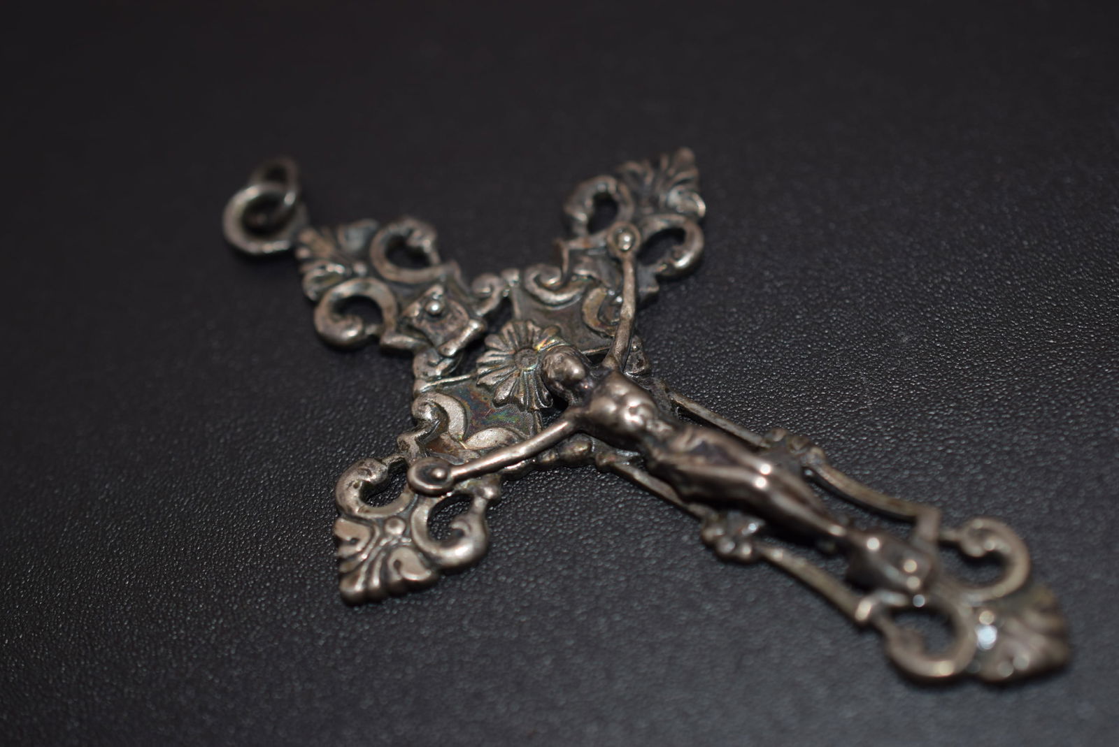 Ornate Cross Vintage Sterling Sterling Silver 925 Charm Pendant Lot 851 (1 of 3)
