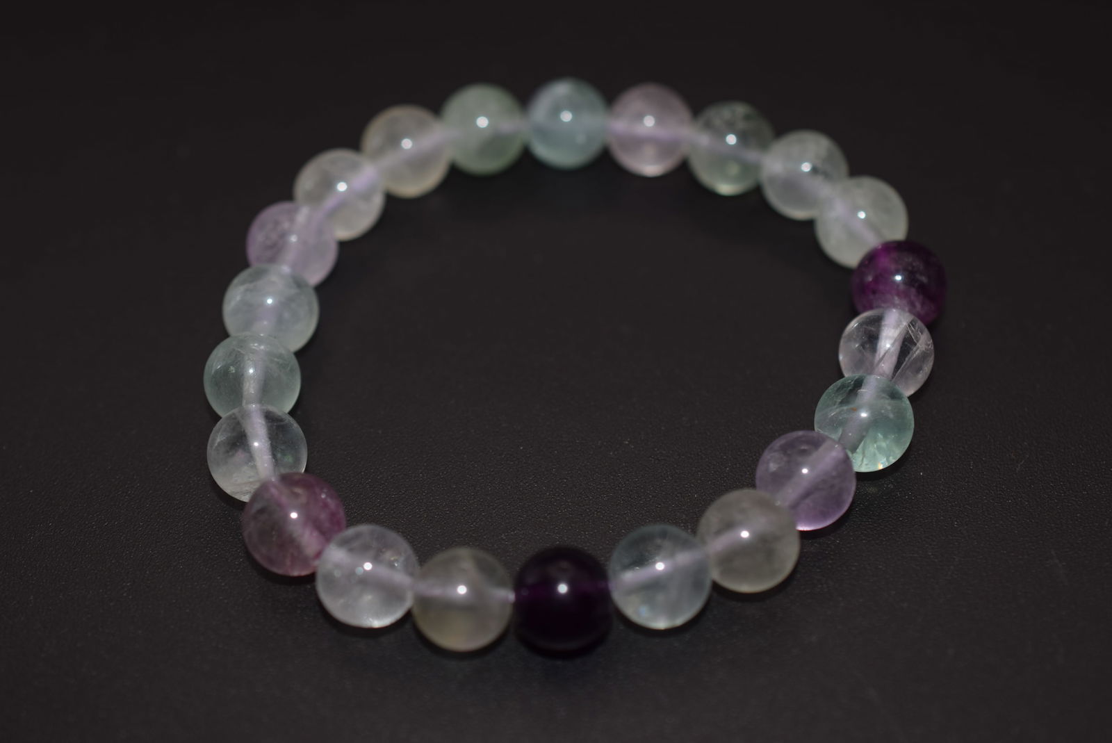 Amethyst 8mm stretch Genuine Quartz Beads Lot 1025: Amethyst 8mm stretch Genuine Quartz Beads