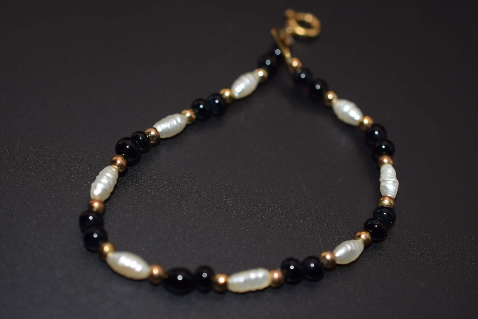 Freshwater Pearl Bracelet Lot 1130 (1 of 2)