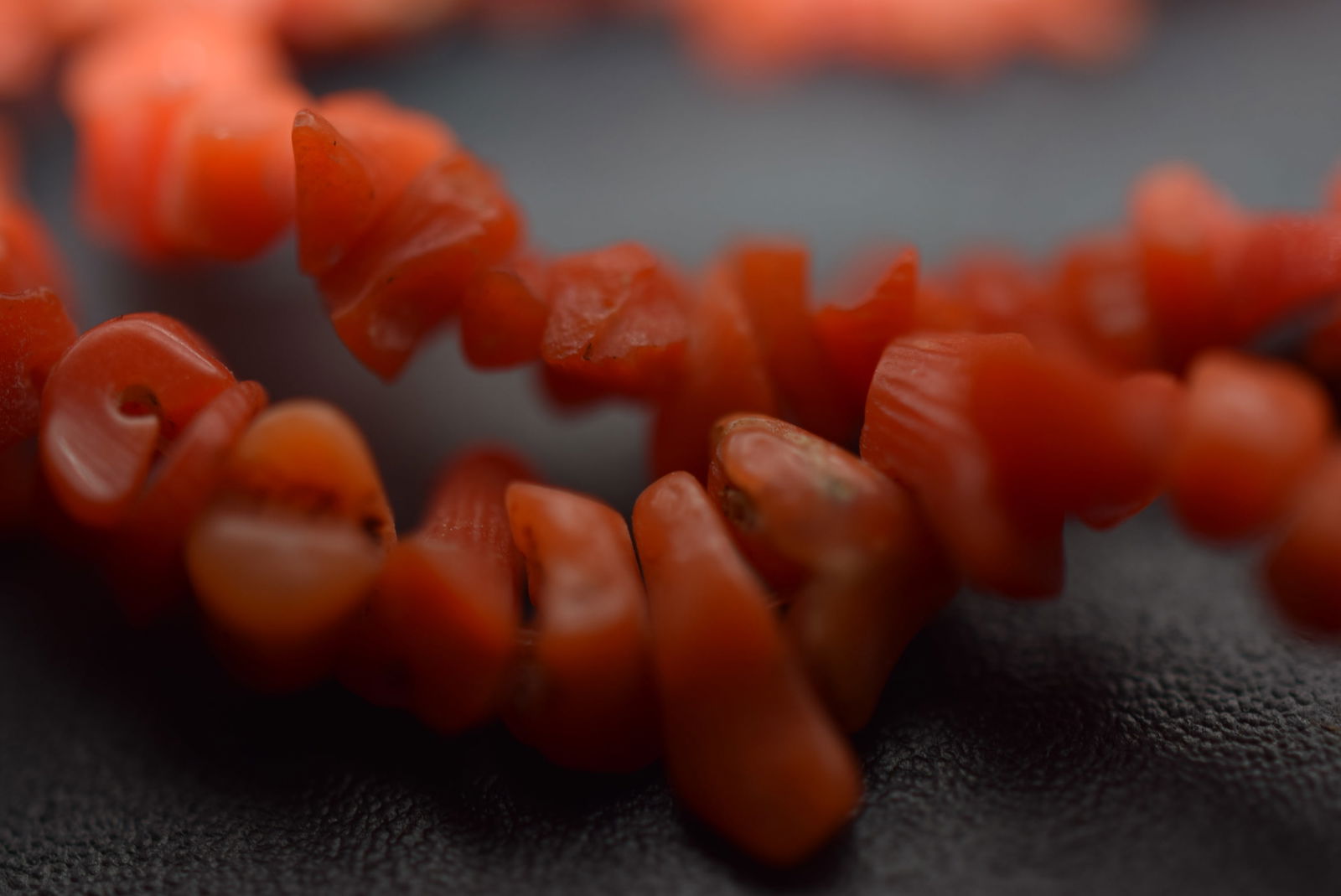 Genuine Coral Vintage Necklace 1930's Lot 1184 (1 of 5)