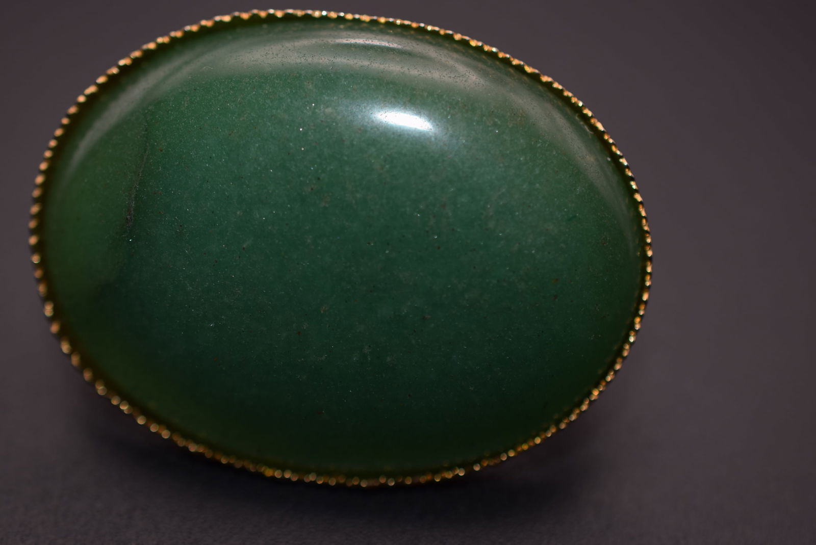 Really Nice BC Jade Scarf Clip Vintage Lot# DG 1228 (1 of 3)