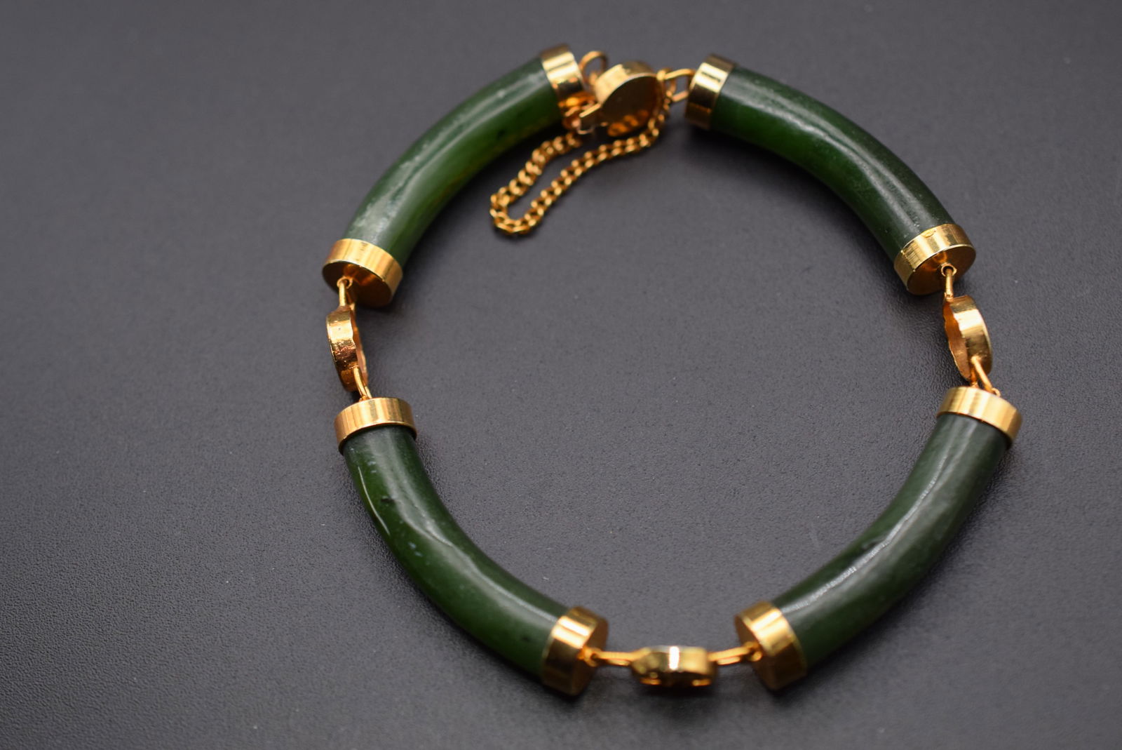 Jade Bracelet Lot # BE 78 (1 of 3)