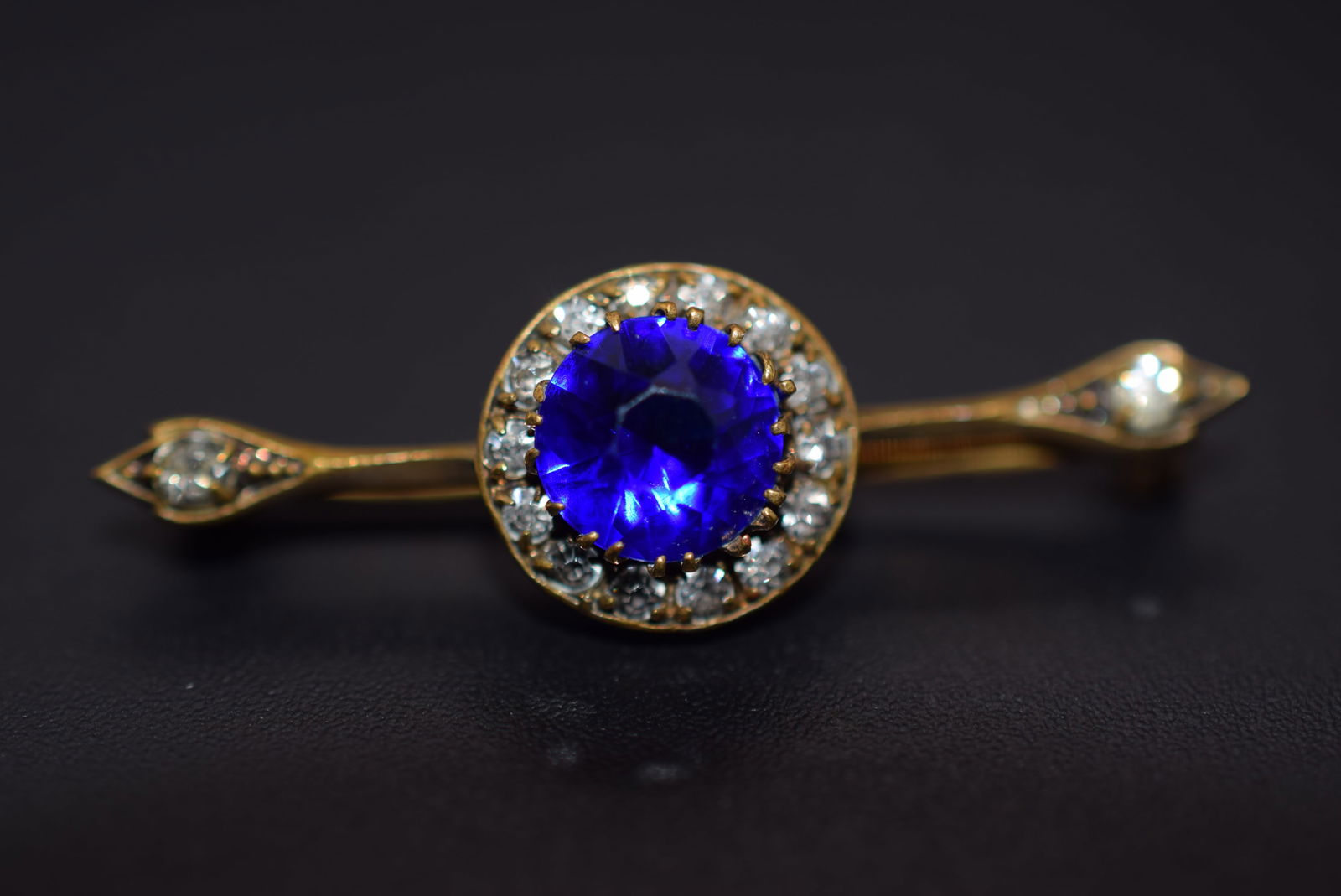 Edwardian Bar Pin Brooch Vintage Lot# BE 365 (1 of 2)