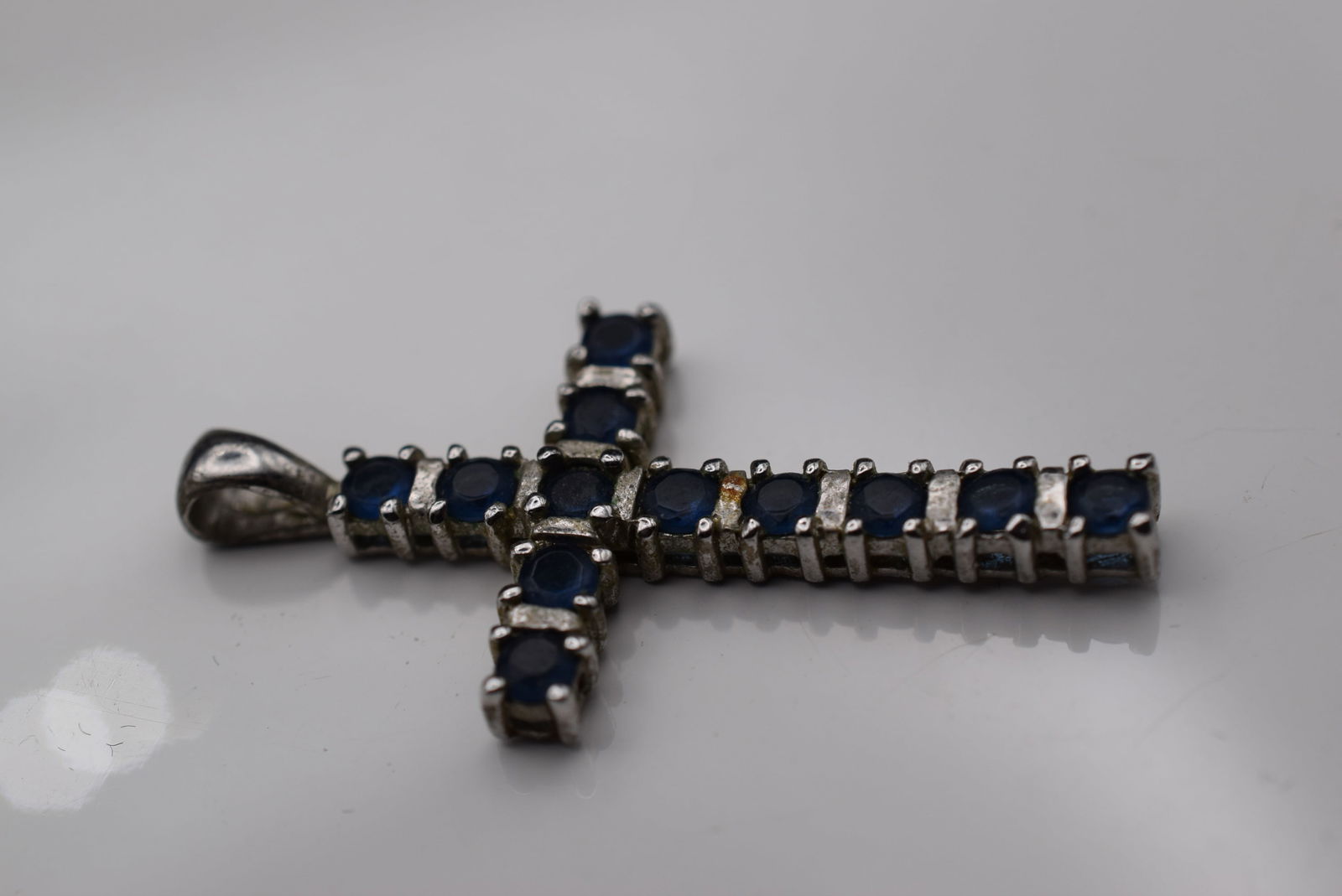 Cross Sterling Silver 925 Pendant Vintage Lot EH 963 (1 of 2)