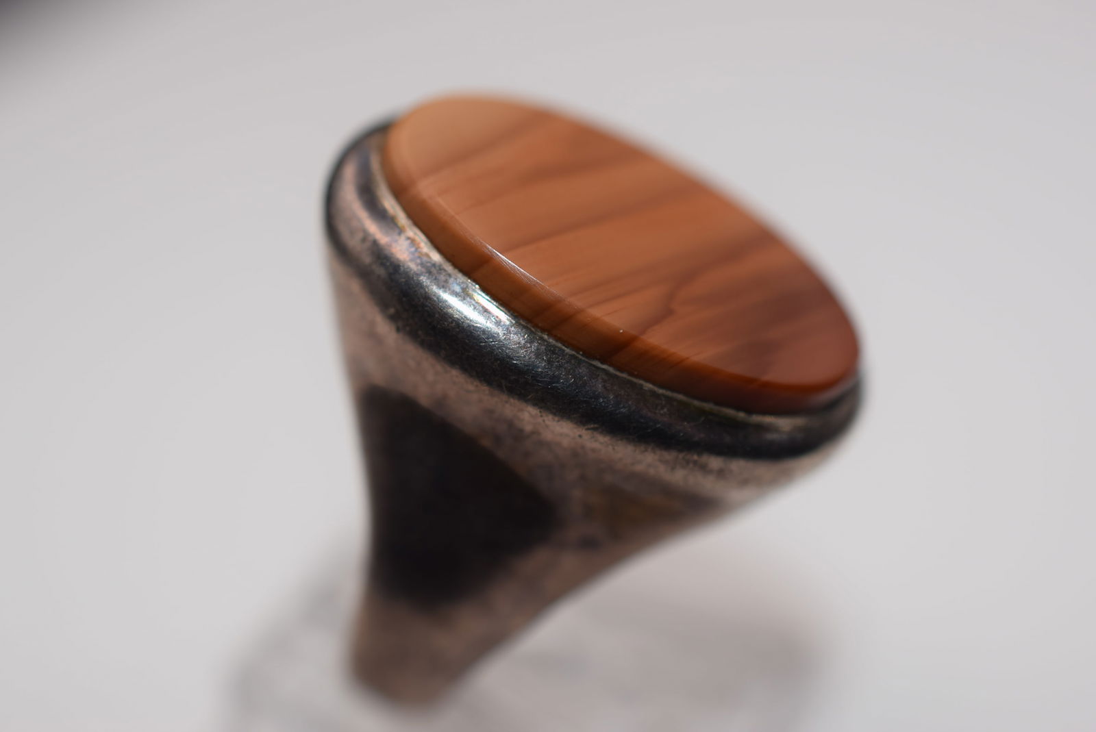 Tigers Eye Sterling Silver 925 Vintage Ring Size 4 Lot EH 1009 (1 of 2)