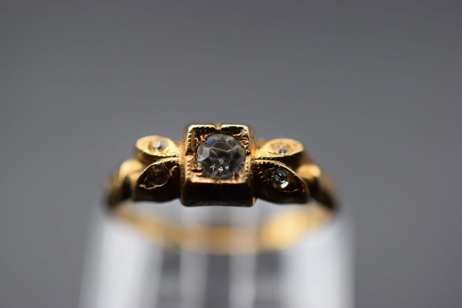 10K Gold Filled Vintage Ring Size 5.75 Lot EH 1161 (1 of 2)