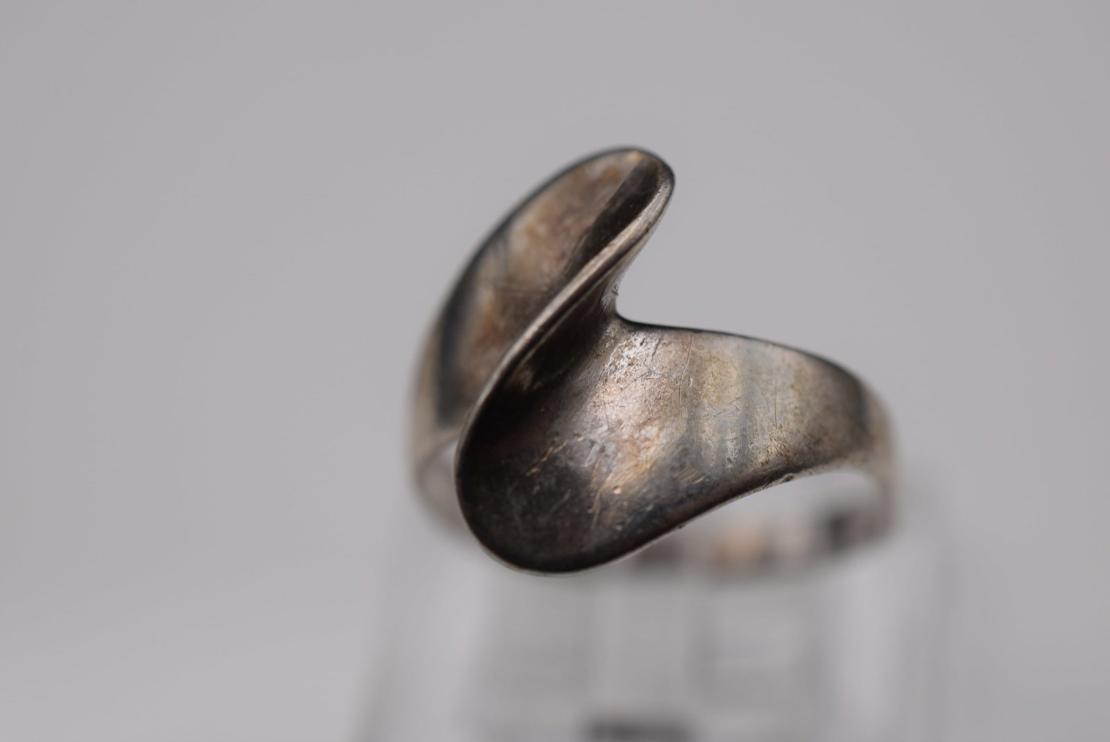 Modernist Sterling Silver 925 Ring Size 6.5 Lot Fi 542 (1 of 2)