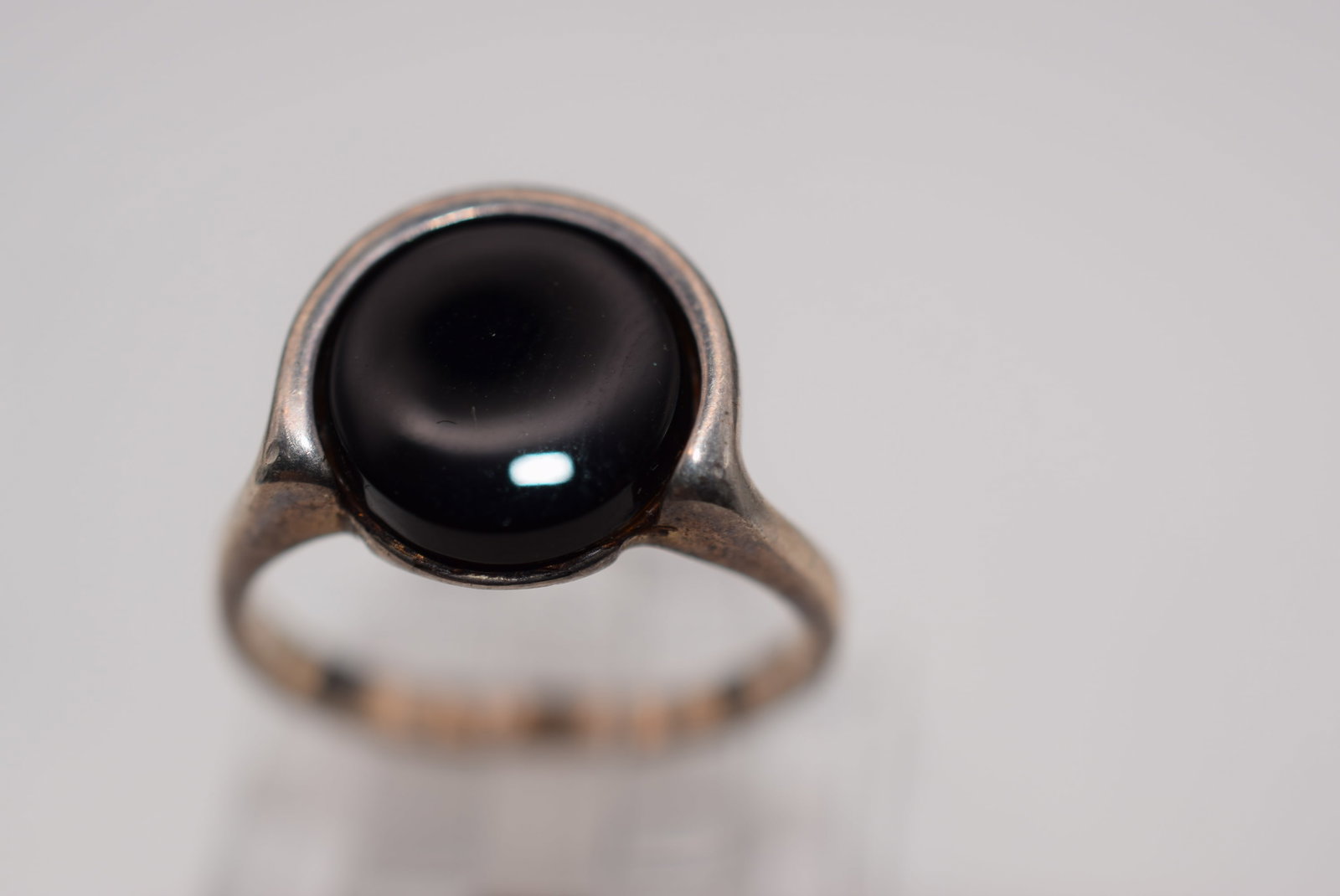 Sterling Silver 925 Onyx Ring Size 5.25 Lot Fi 560: Sterling Silver 925 Onyx Ring Size 5.25