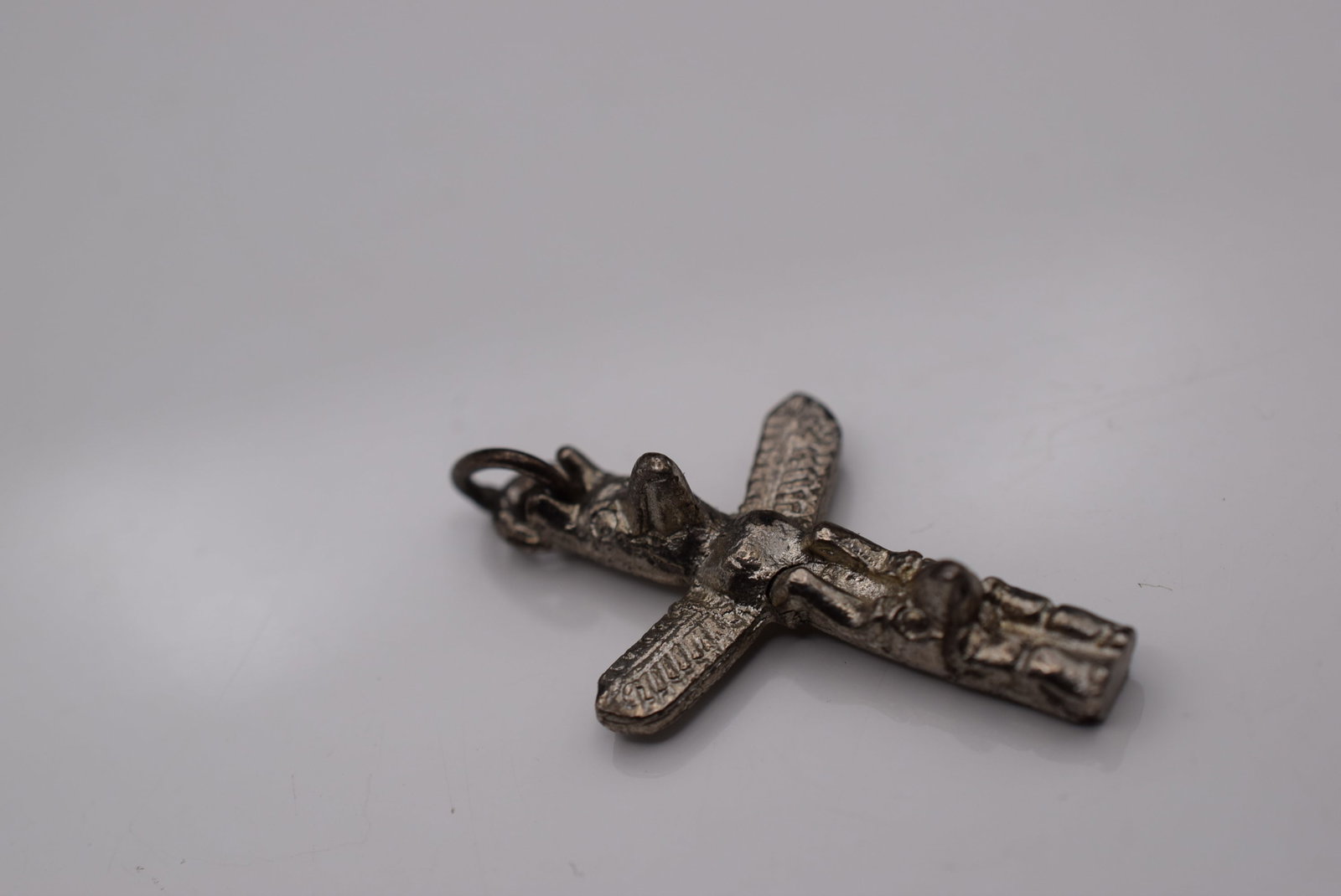 Totem Pole Charm Pendant Sterling Silver 925 Vintage Lot Fi 777 (1 of 2)