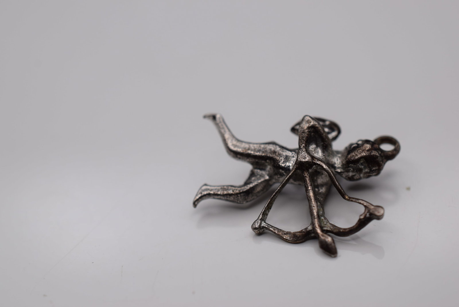 Cupid Bow Arrow Sterling Silver 925 Charm Lot Fi 833 (1 of 2)