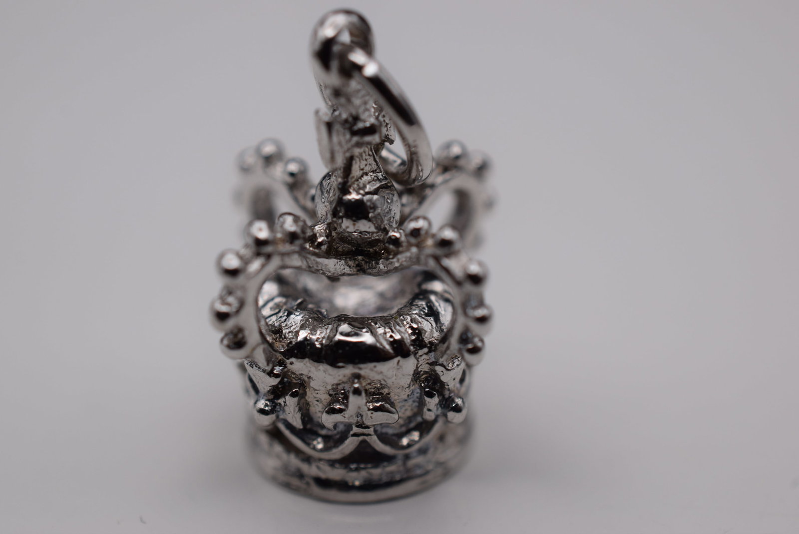 Crown Charm Sterling Silver 925 Lot Fi 853 (1 of 2)