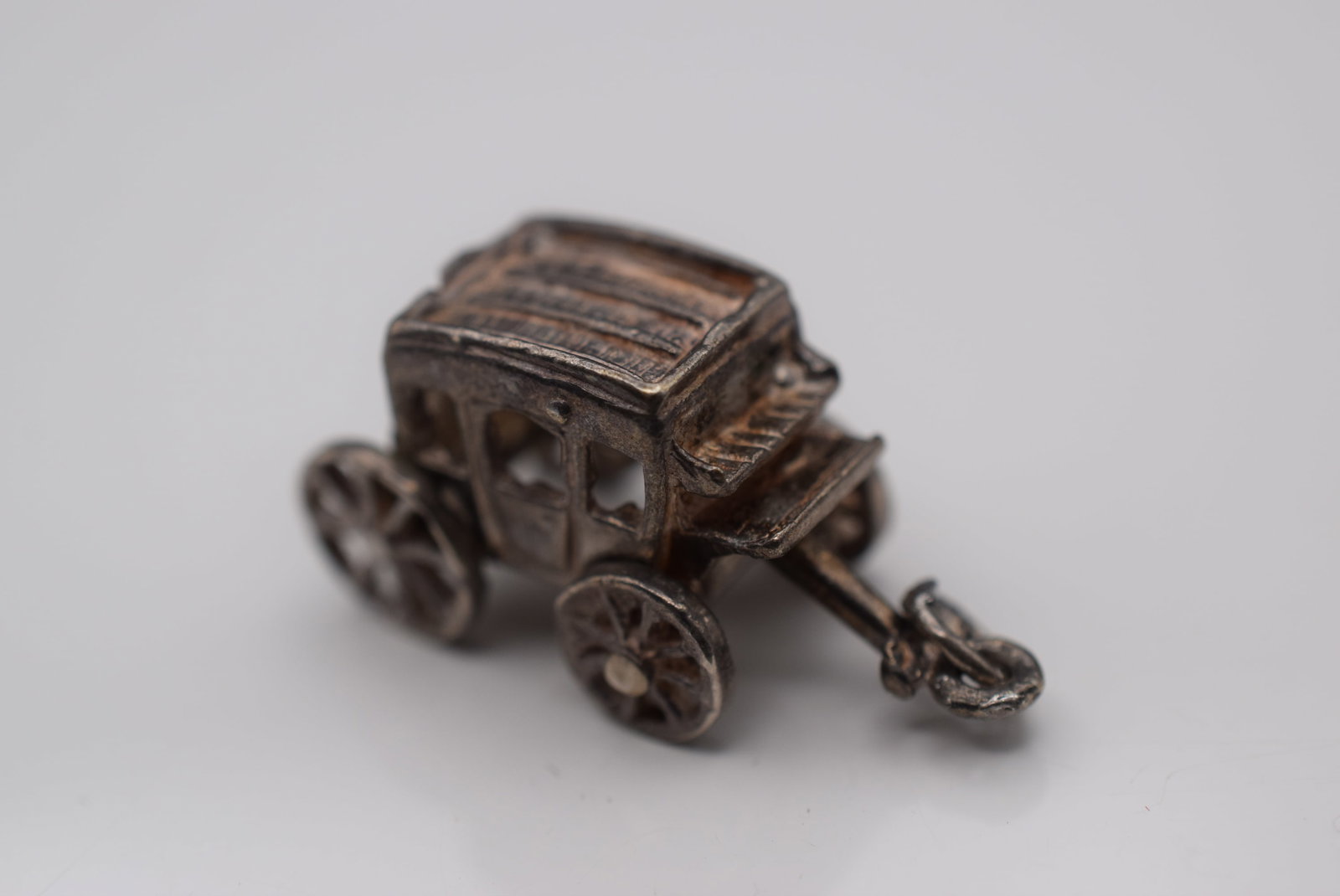 Stagecoach Wagon Sterling Silver 925 Charm Lot Fi 871 (1 of 2)