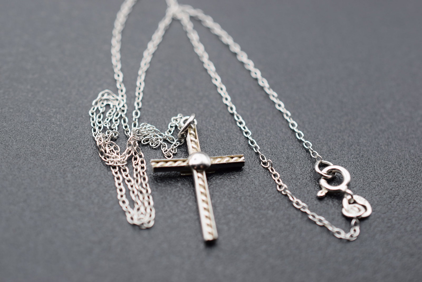 Bond Boyd Sterling Cross Pendant Necklace All Sterling 925 Lot 1140 (1 of 3)