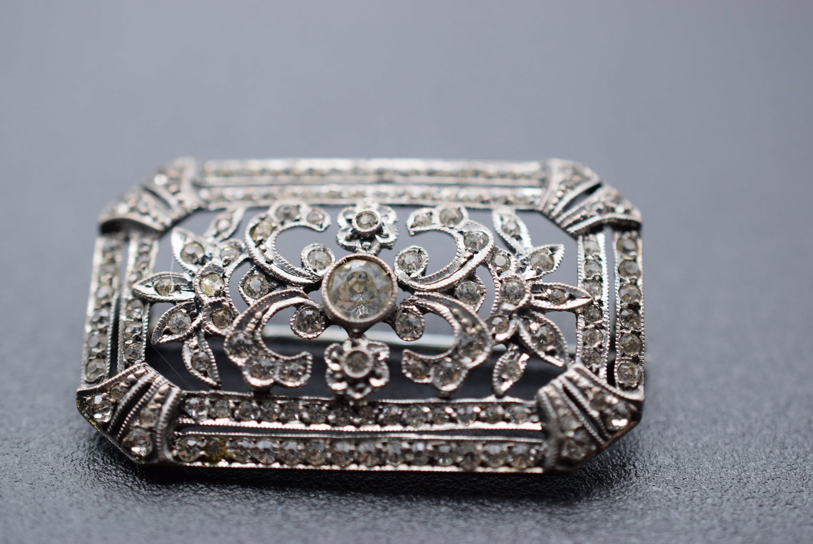 Birks Sterling Paste 1940's Sterling Silver 925 Brooch Pin Vintage Lot 1167 (1 of 2)