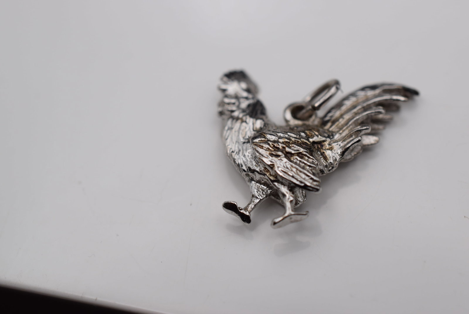 Chicken Rooster Charm Sterling Silver 925 Lot Fi 1226 (1 of 3)