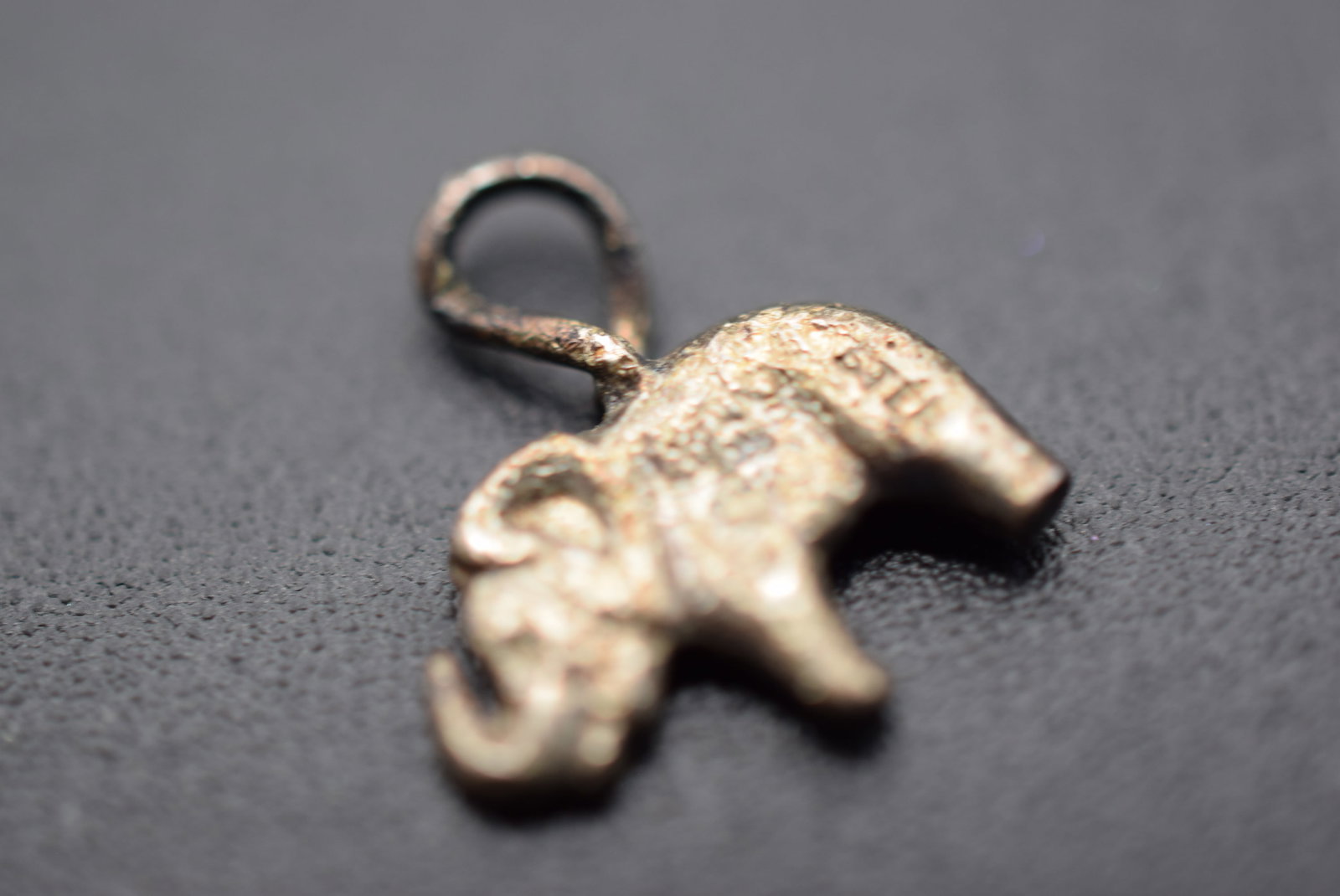 Elephant Charm Sterling Lot GJ 537: Elephant Charm Sterling
