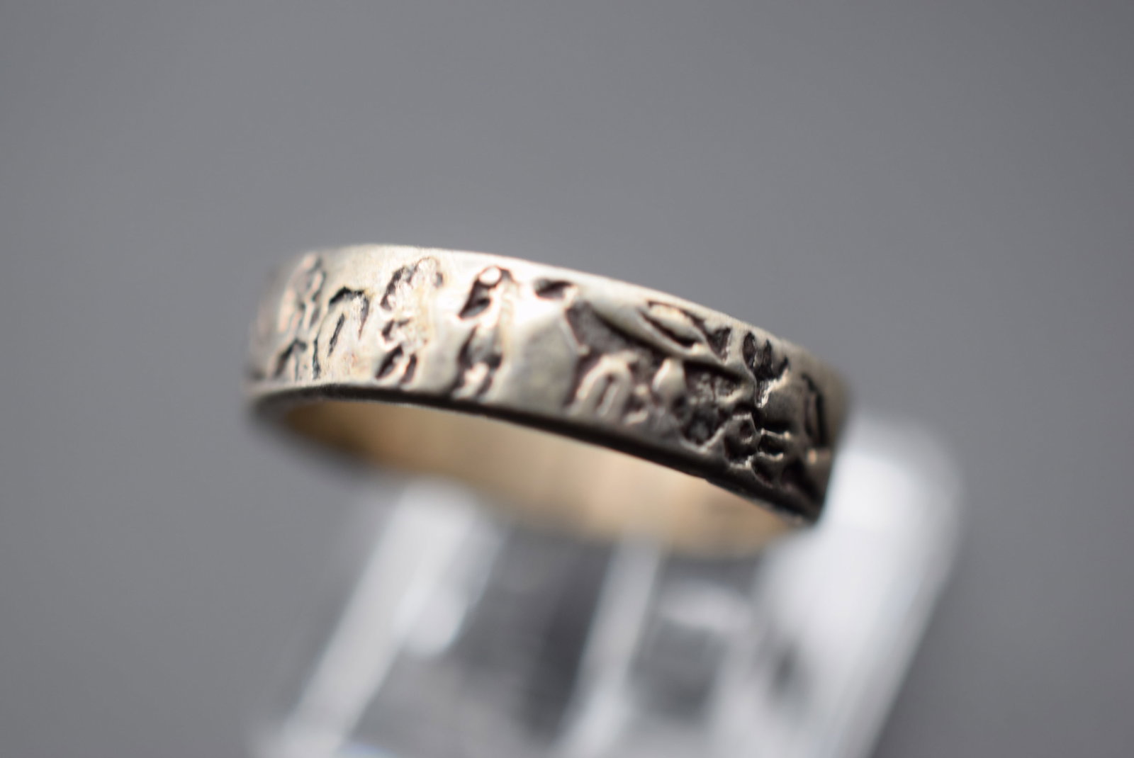 Sterling Ring Size 8.75 Lot GJ 590: Sterling Ring Size 8.75