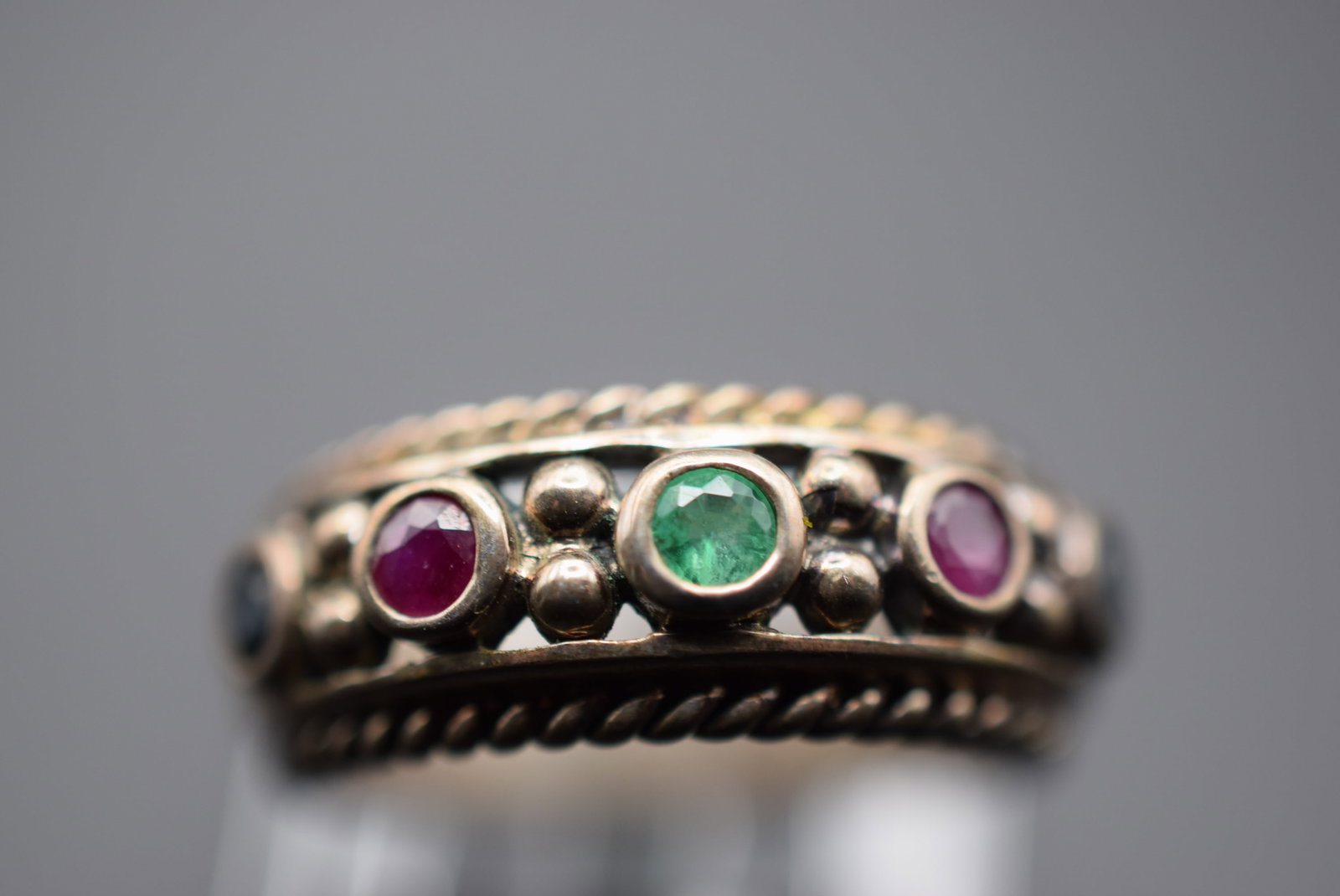 Sterling Ring Lot GJ 744: Sterling
