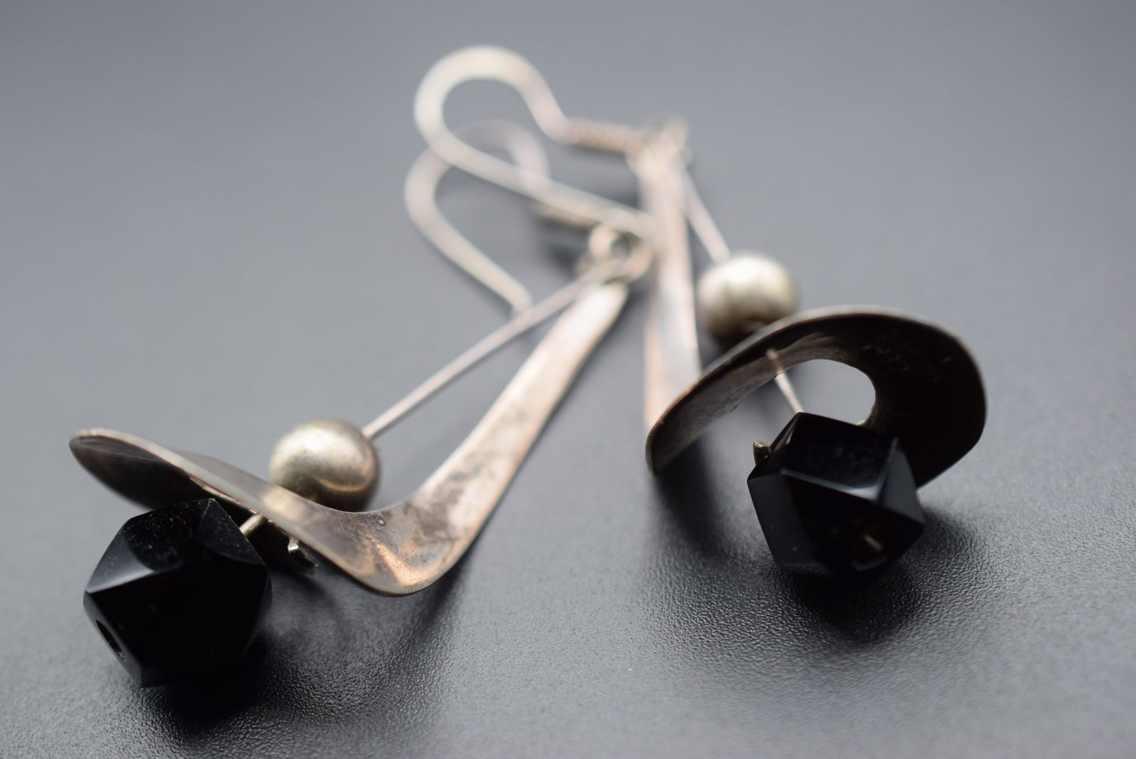 Sterling Pierced Vintage Earrings Lot HK 223: Sterling Pierced Vintage Earrings