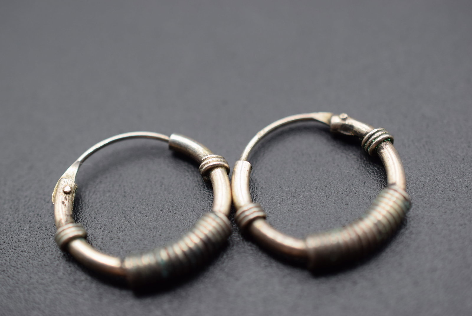 Sterling Pierced Vintage Earrings Lot HK 241: Sterling Pierced Vintage Earrings
