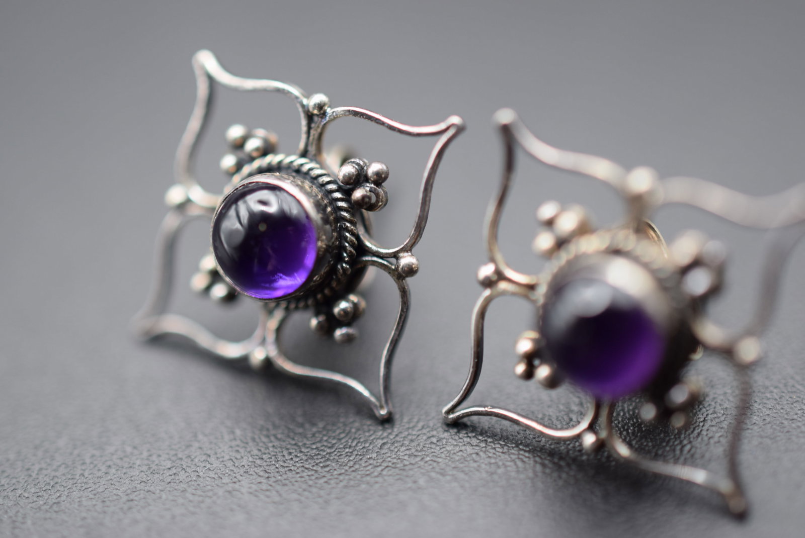 Sterling Pierced Vintage Earrings Lot HK 244: Sterling Pierced Vintage Earrings