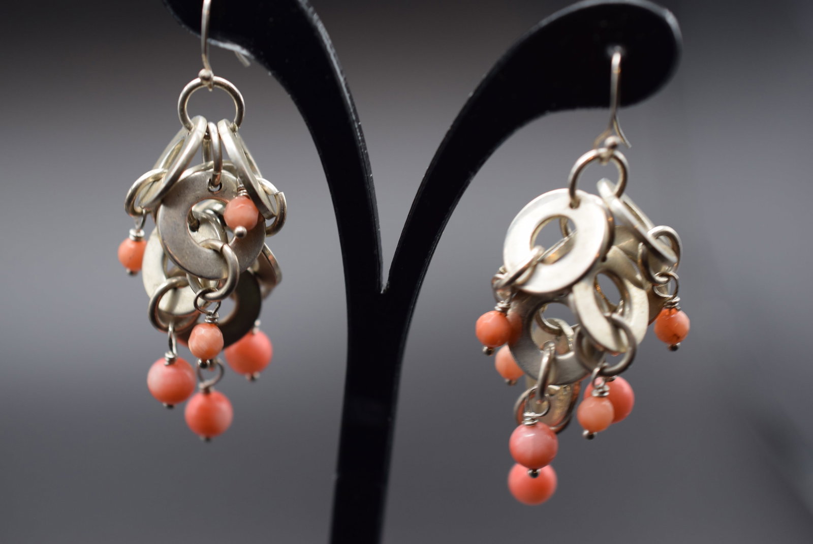 925 Signed 1960's Pierced Sterling Earrings Stunning ! Lot HK 269: 925 Signed 1960's Pierced Sterling Earrings Stunning ! Weighs 26.88 grams