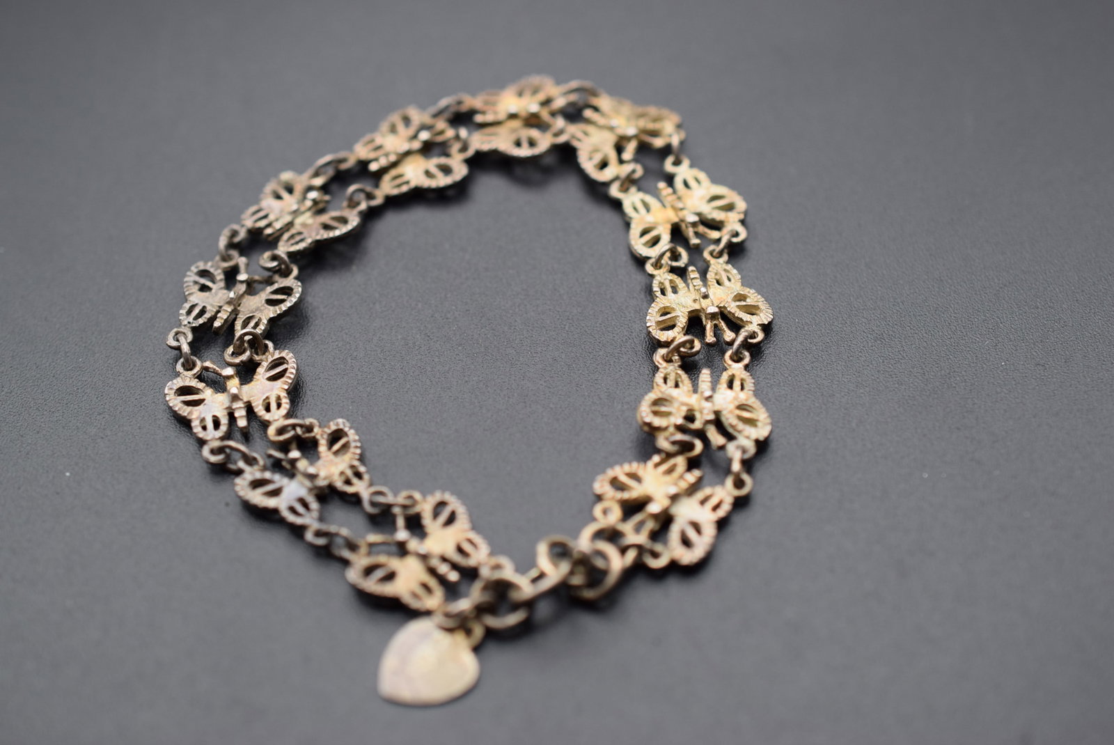 Sterling Butterfly Bracelet Vintage Lot HK 392 (1 of 3)