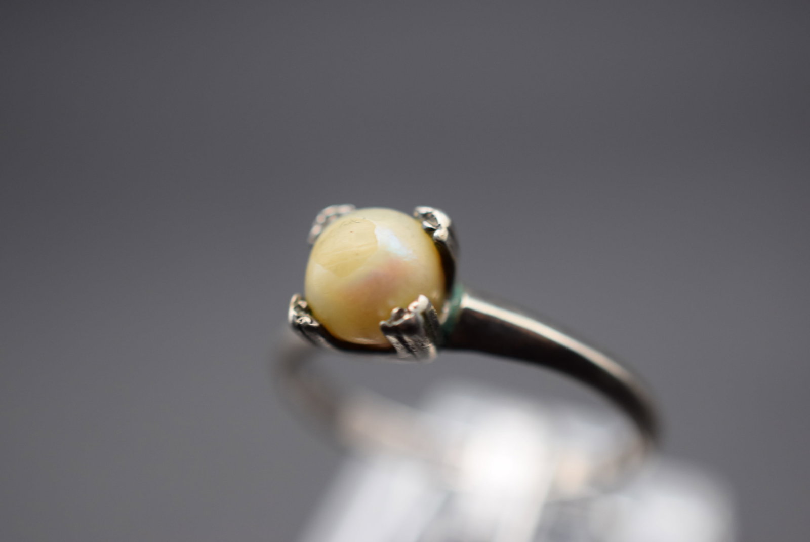 Ring Vintage Sterling Size 7.5 Lot HK 424: Ring Vintage Sterling Size 7.5