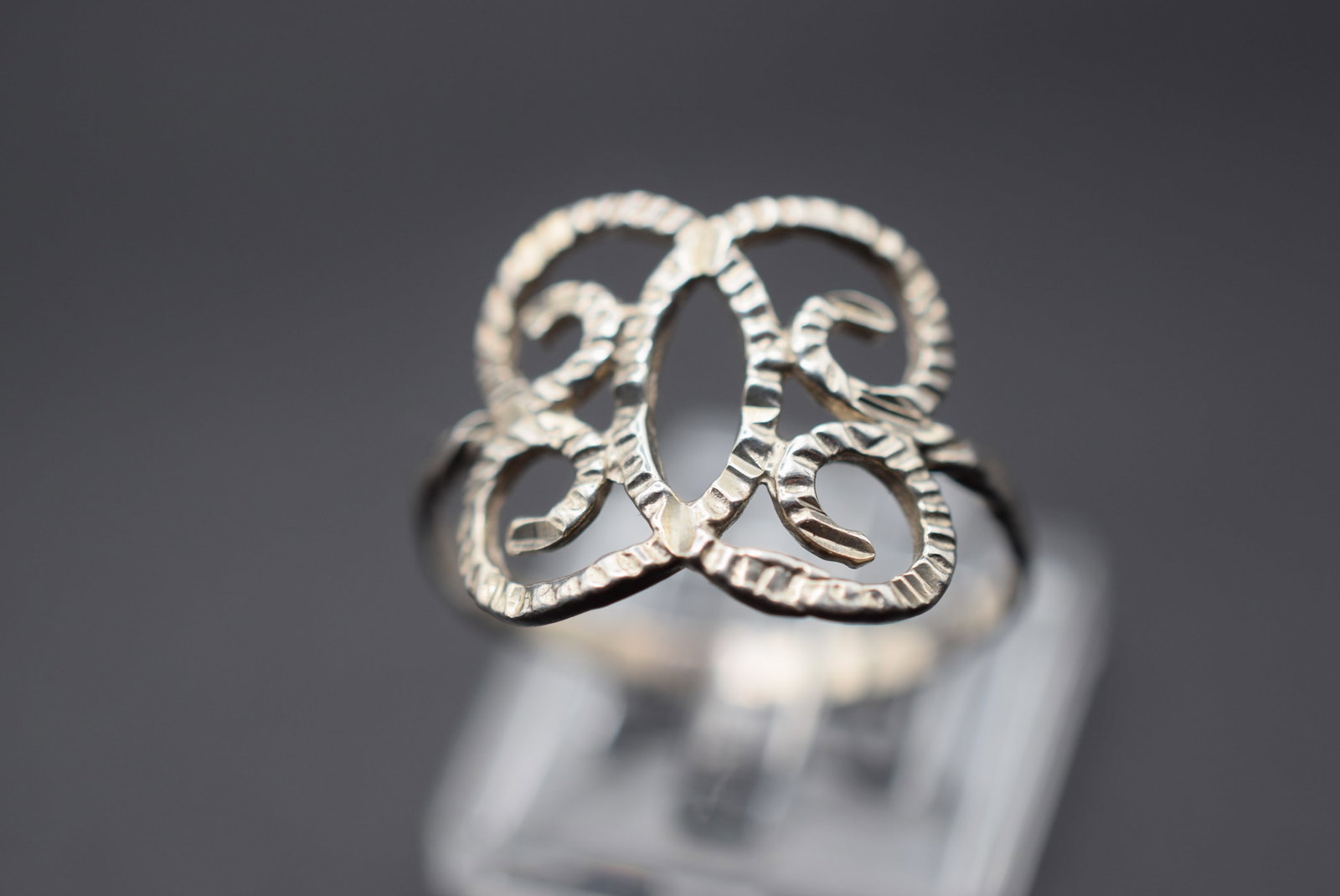Ring Vintage Sterling Size 10 Lot HK 550: Ring Vintage Sterling Size 10