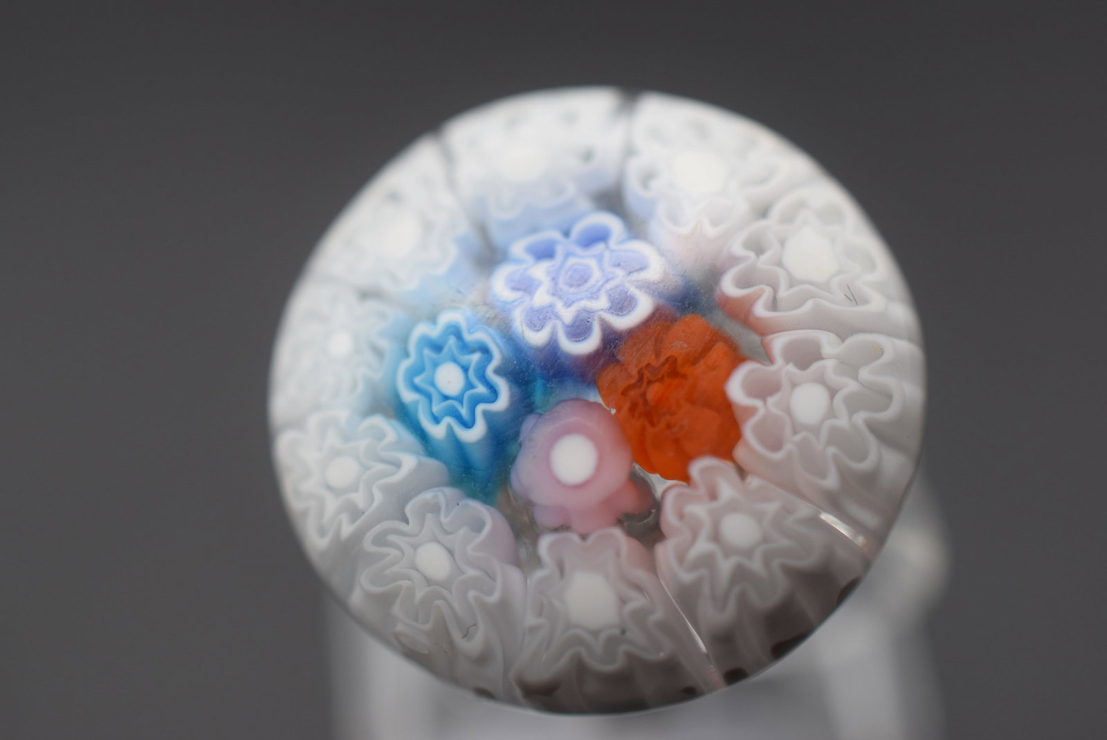 Millefiori Glass Ring Vintage Lot HK 596 (1 of 3)