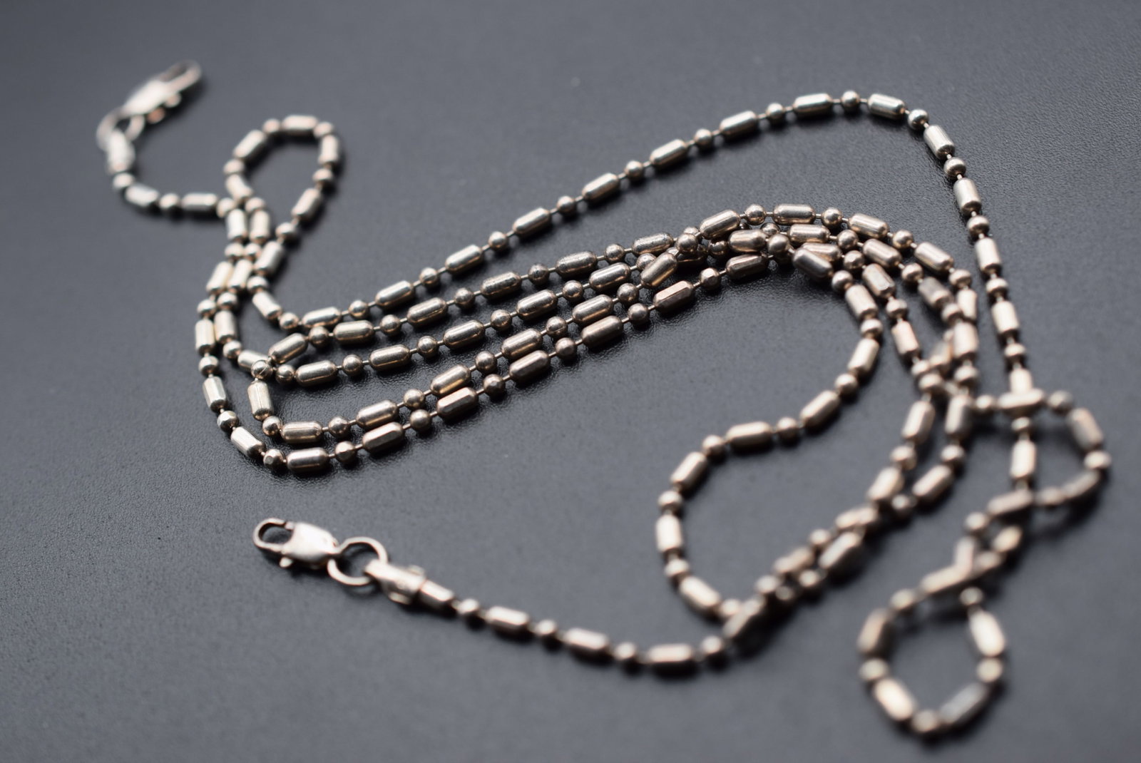 Sterling Necklace Vintage Lot HK 684: Sterling Necklace Vintage