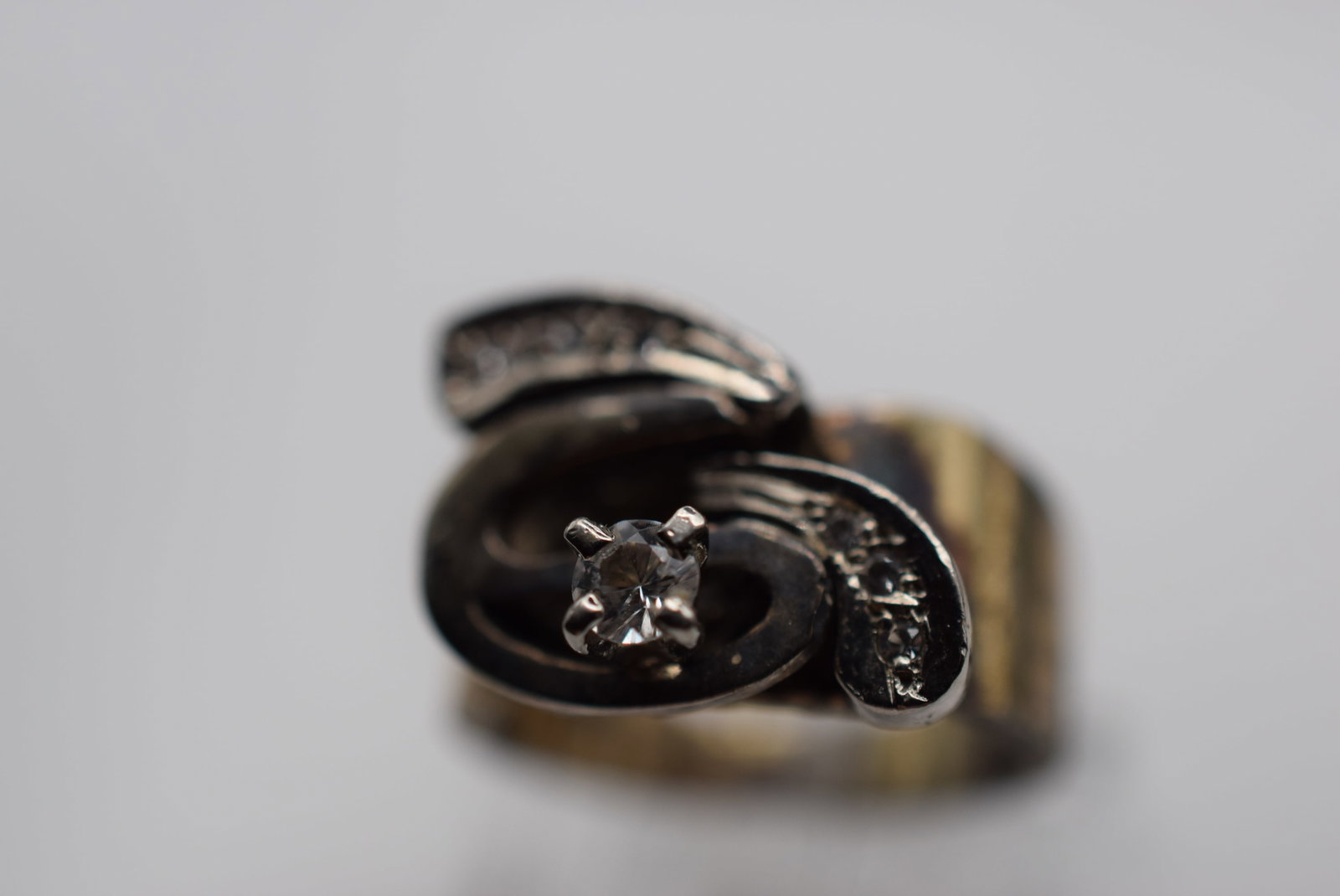 Ring Vintage Sterling Lot HK 829: Ring Vintage Sterling 7 grams