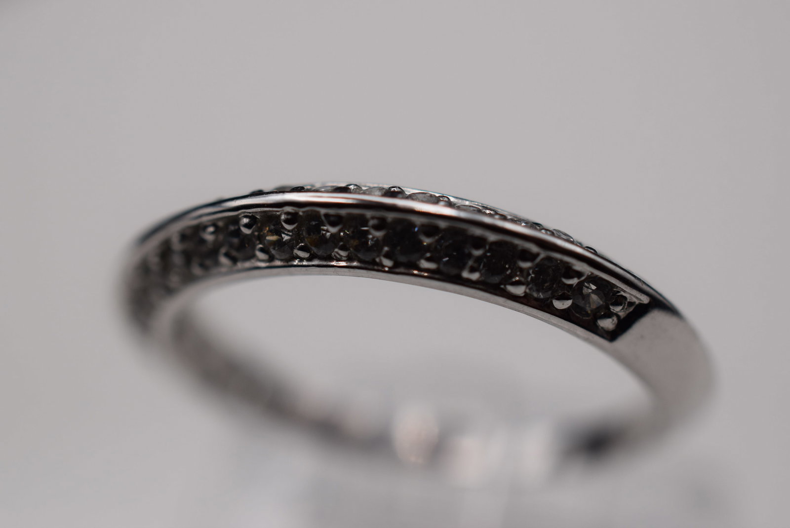 CZ Sterling Silver 925 Vintage Ring Size 7 Lot EH 987 (1 of 3)