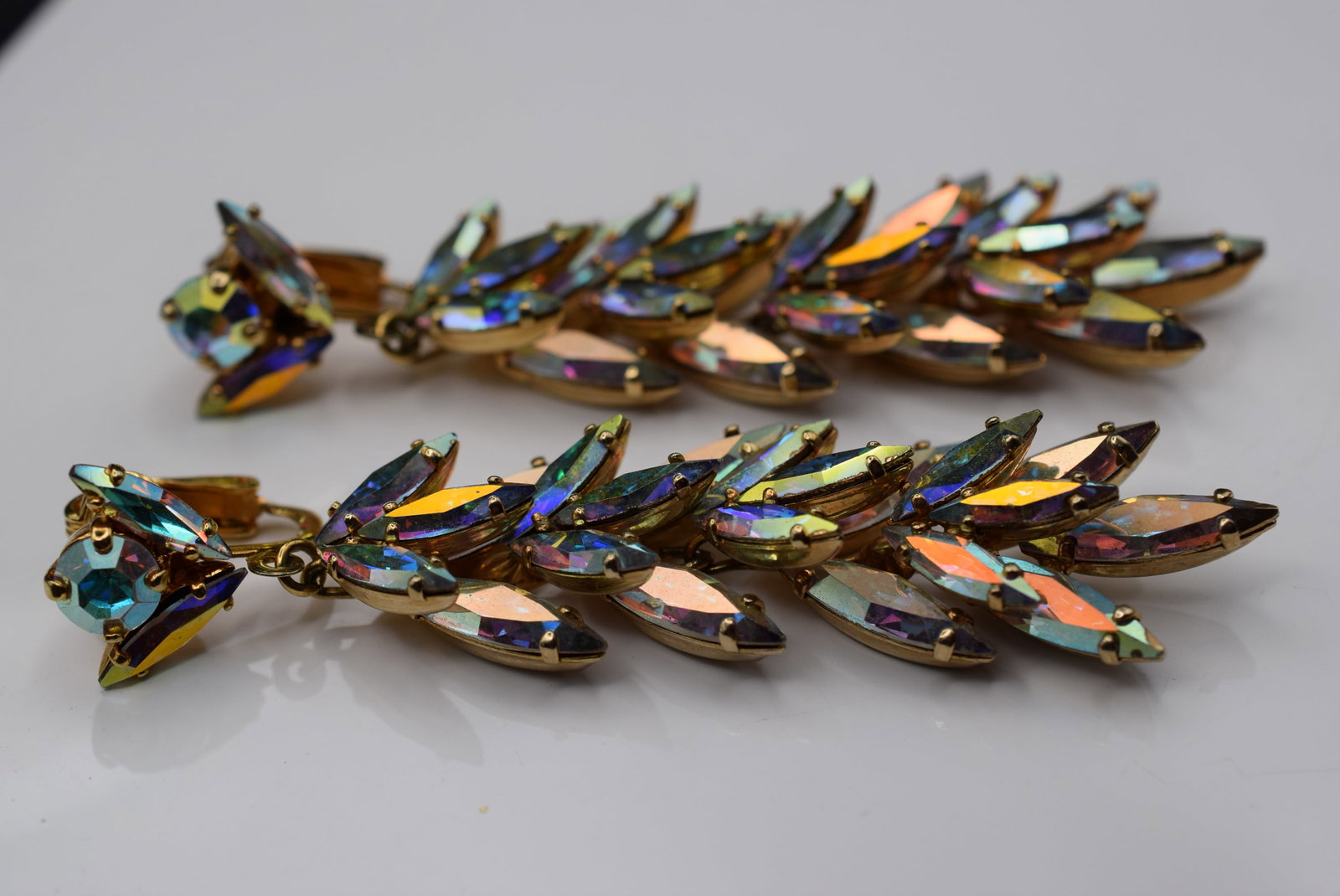 Draping Rare Articulated Sherman Signed Vintage 1940's Shoulder Dusters Lot EH 1020 (1 of 3)