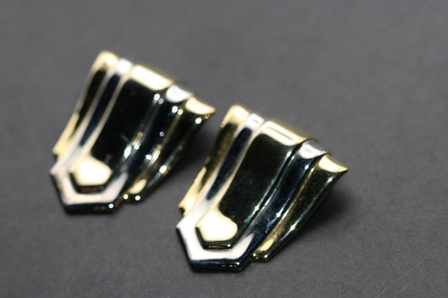 Deco style Dress Clips Shoe Clips vintage Lot 1077 (1 of 2)
