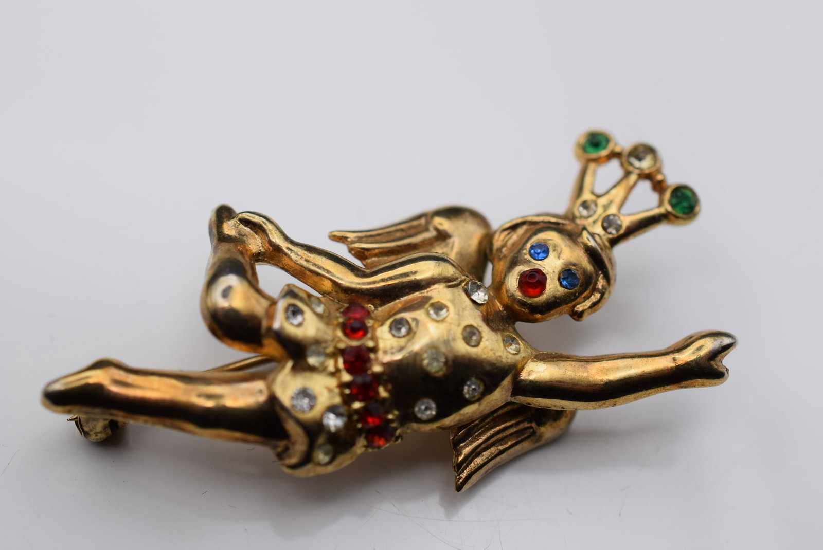 Alfred Phillipe Trifari Cherub Angel Brooch Pin Vintage 1940's Lot Fi 35 (1 of 2)