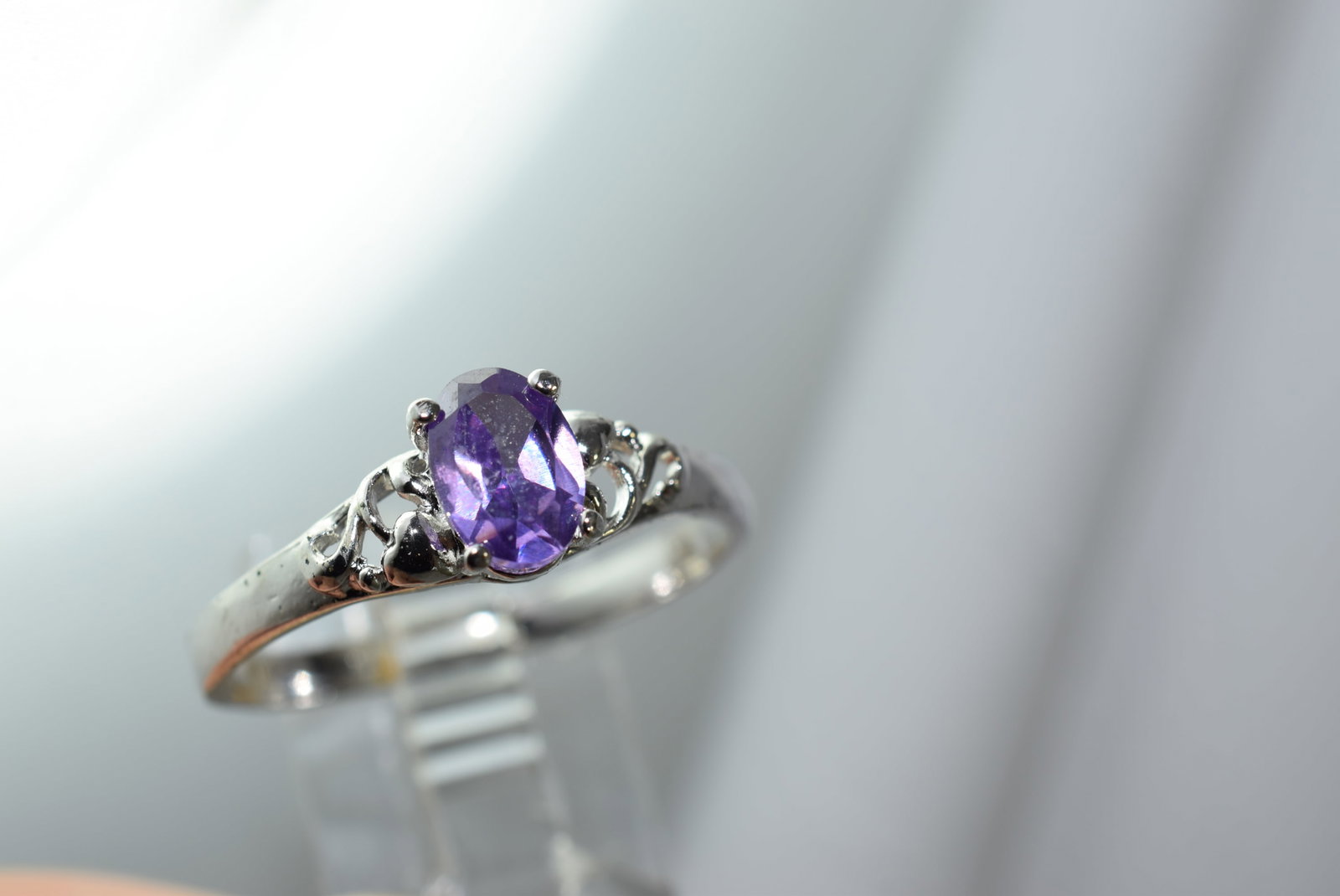Sterling Cocktail Ring Size 9.25 Lot IL 72 (1 of 3)