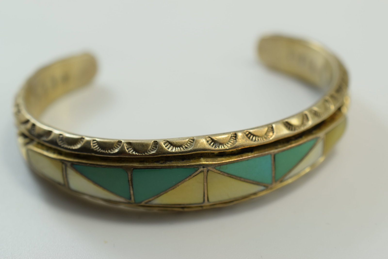 H L Zunie Silver Bracelet Signed Lot IL 255 (1 of 4)
