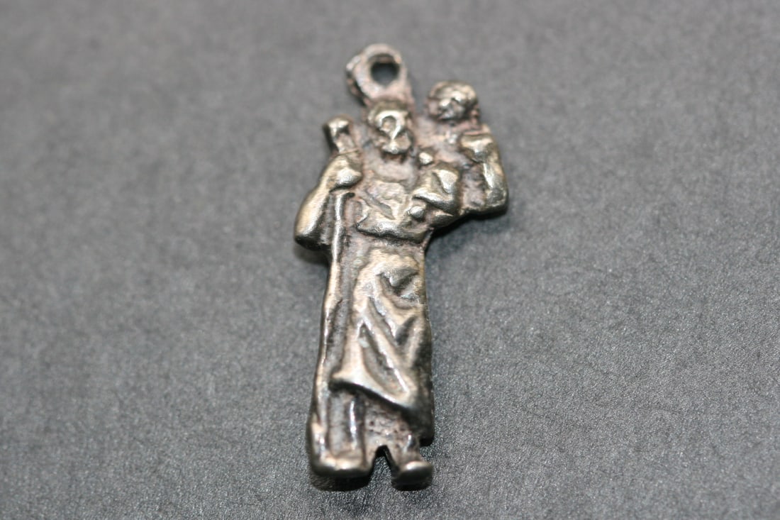 Apostle Sterling Sheppard Silver 925 Charm Pendant .Lot#304 (1 of 2)