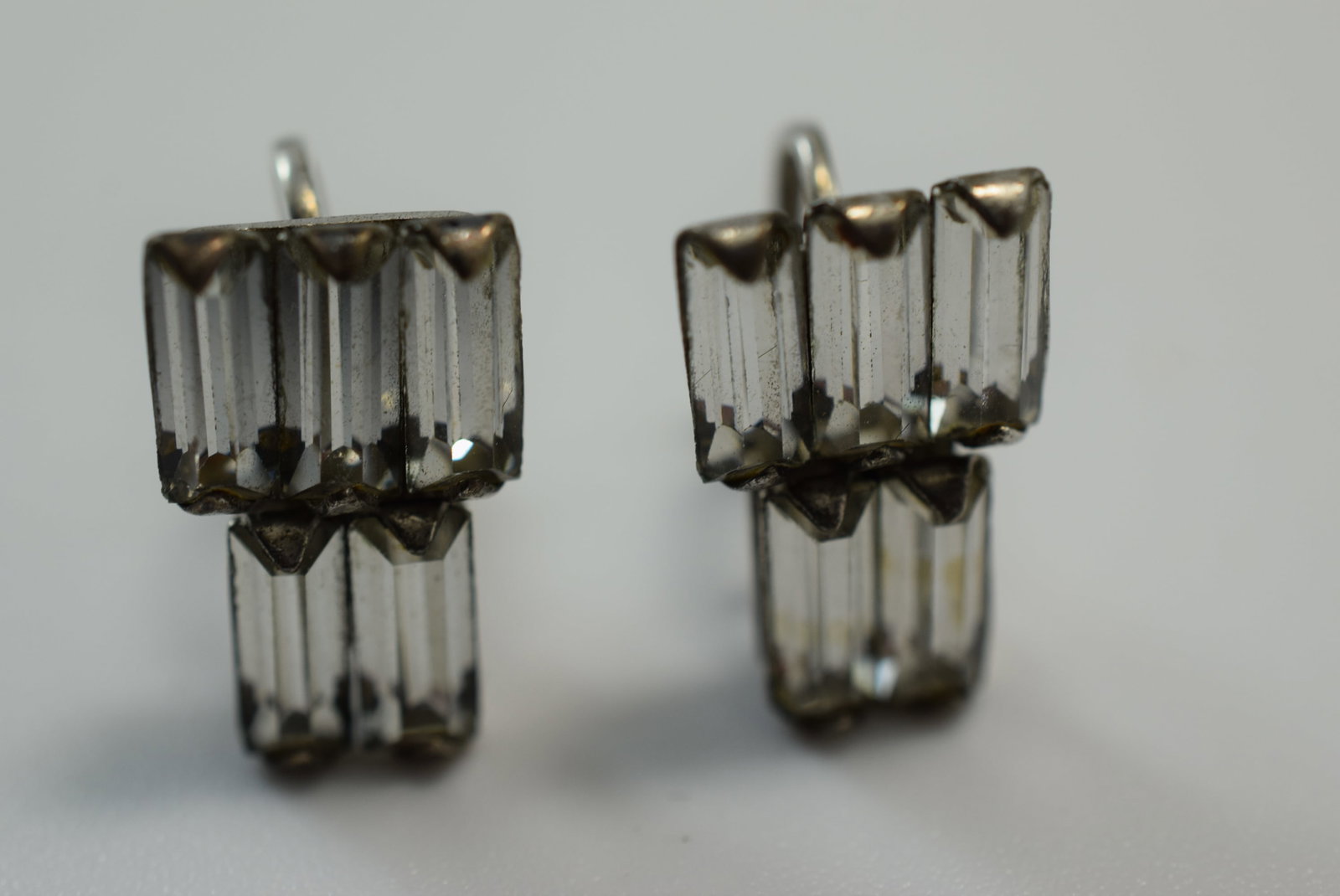 Vintage Screw Back Earrings F S Ster Sterling Lot IL 366: Vintage Screw Back Earrings F S Ster Sterling