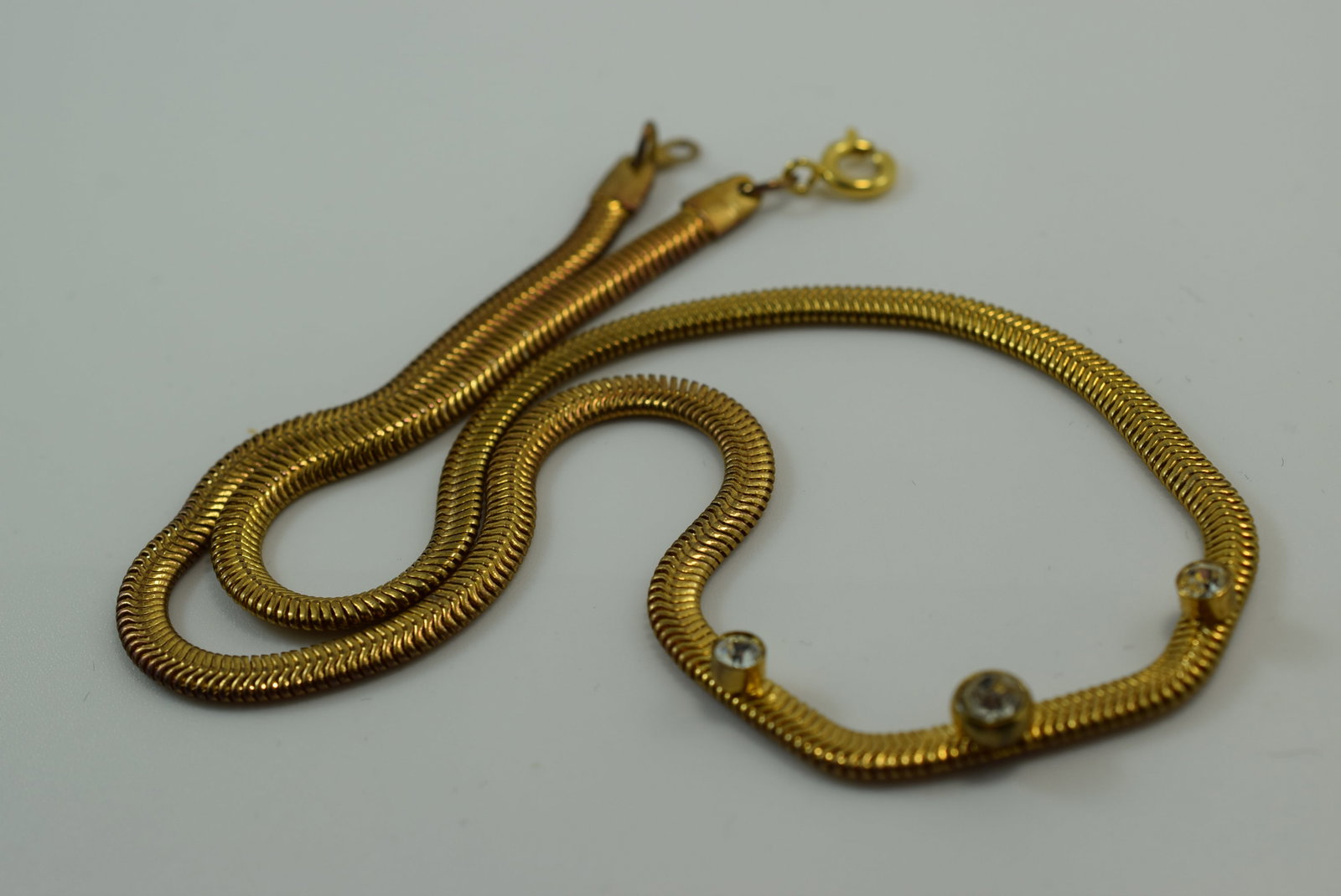 Snake Chain 16" Vintage Lot IL 516: Snake Chain 16" Vintage