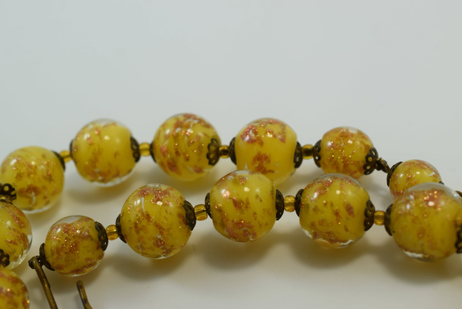 1940's Murano Art Glass Necklace Vintage Lot IL 553 (1 of 3)