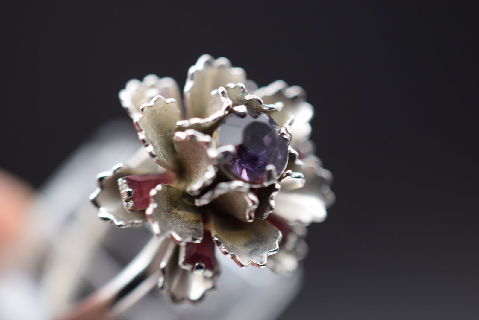 Sarah Coventry Rhinestone Vintage Ring Size 5.75 Lot Fi 722 (1 of 2)