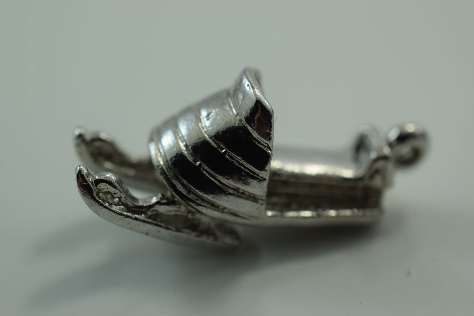 Skidoo Charm Vintage Sterling Silver 925 signed Ster 7/8" Lot IL 744: Skidoo Charm Vintage Sterling Silver 925 signed Ster 7/8"