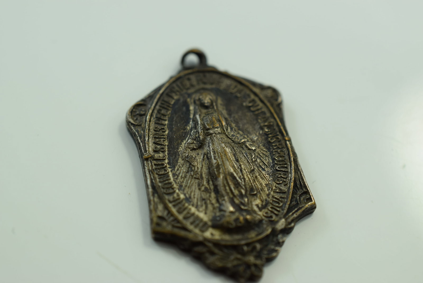 1830 Religious Medal 1" Vintage Edwardian Lot IL 754 (1 of 3)