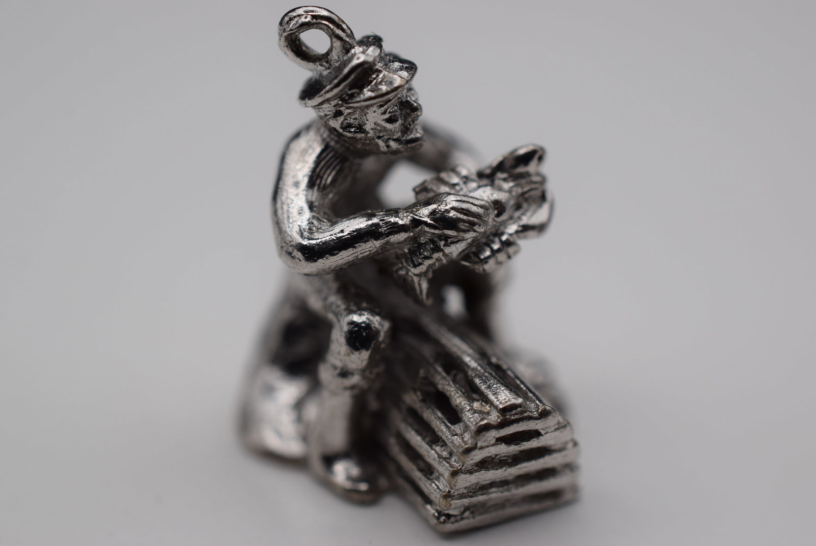 Lobster Fisherman Charm Sterling Silver 925 Lot Fi 759: Lobster Fisherman Charm Sterling Silver 925