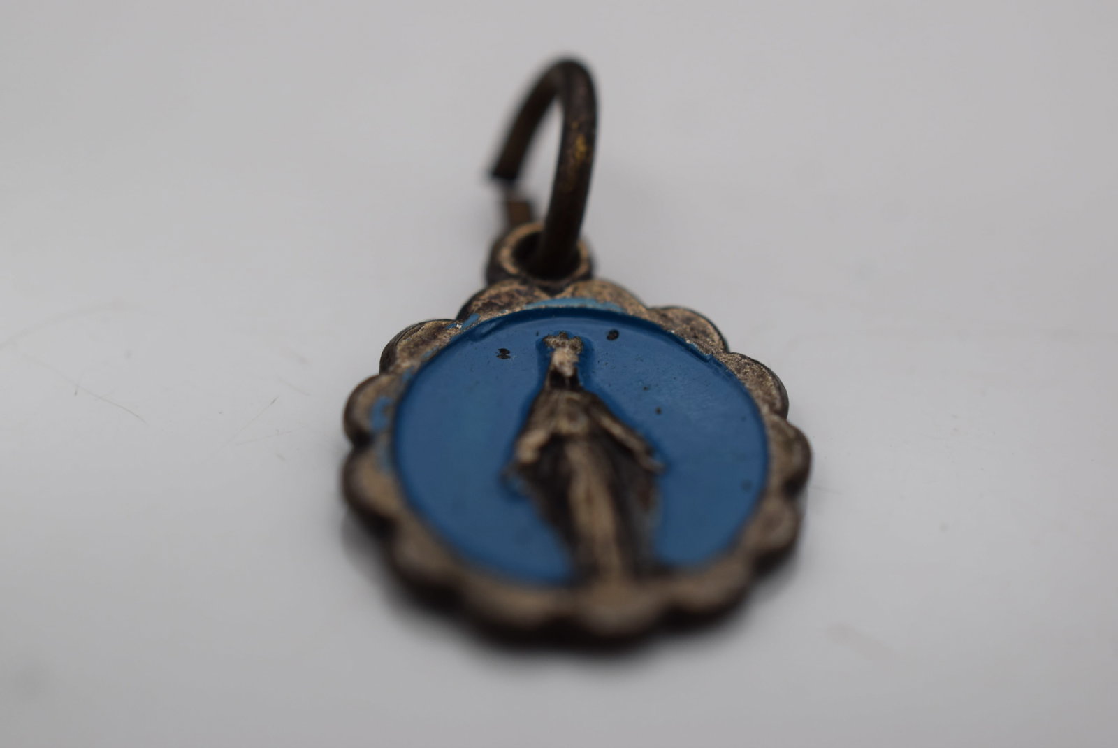 Religious Enamel Medal Vintage Lot Fi 761 (1 of 2)