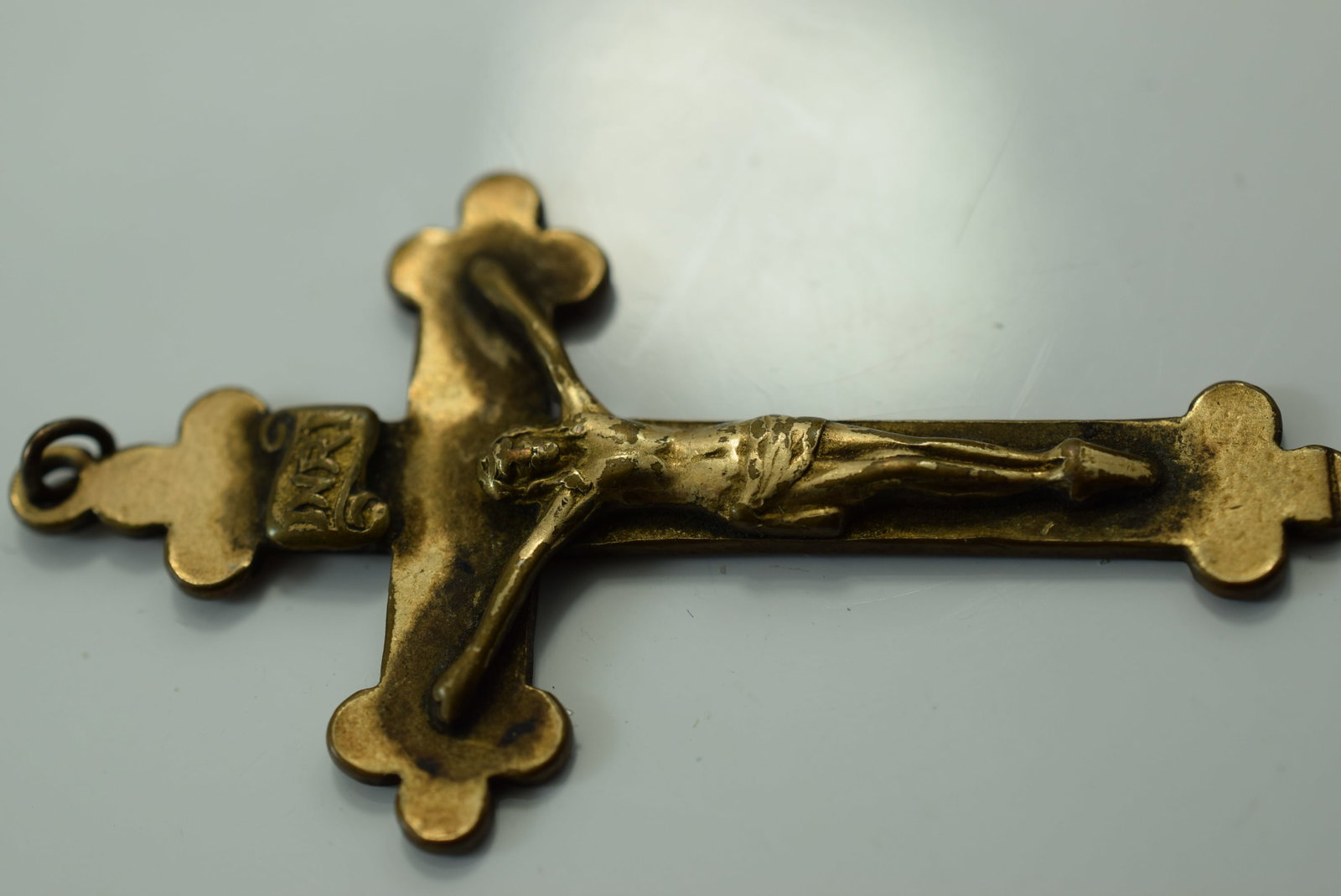 Gold Filled Vintage Maltese Crucifix Cross 1 3/4" Lot IL 767 (1 of 2)
