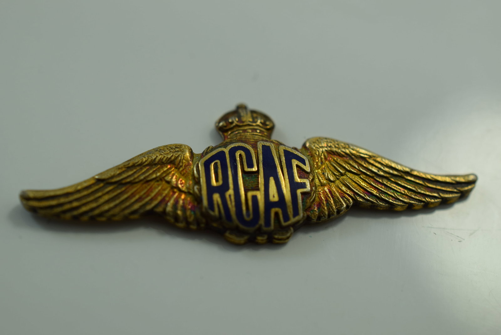RCAF Military Air Force Sterling Vermail Enamel Lot IL 768 (1 of 2)